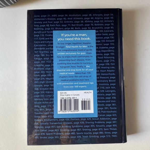 TOTAL HEALTH FOR MEN BOOK HOW TO PREVENT & TREAT HEALTH PROBLEMS - Picture 3 of 5